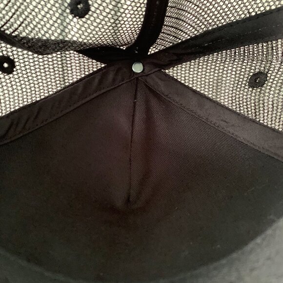 Amiri Embroidered Logo Grid Design Baseball Cap - Picture 7 of 7